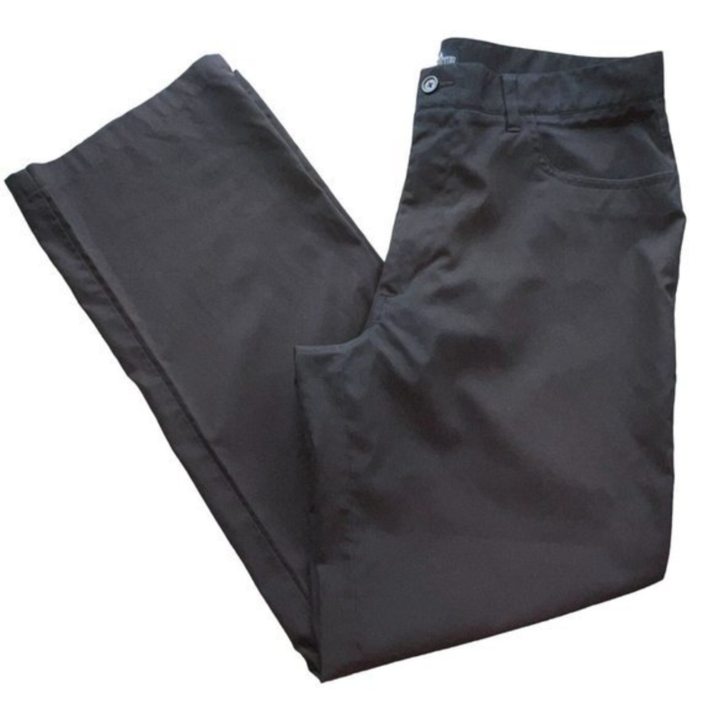 PGA Tour Men's‎ Black Lightweight Golf Dress Work Pants Slacks Size 34x32